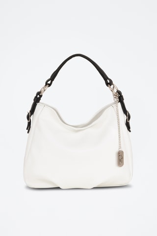 Leren Handtas Noemi - Wit