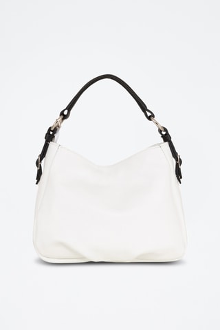 Leren Handtas Noemi - Wit