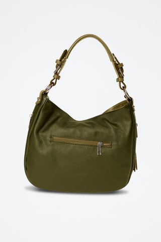Leren Trendy Handtas Florella - Groen