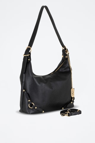 Leren Trendy Handtas Marinella - Zwart