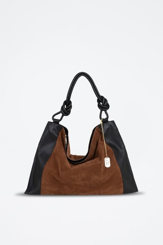 Leren Shopper Ferdinanda - Zwart