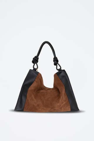 Leren Shopper Ferdinanda - Zwart