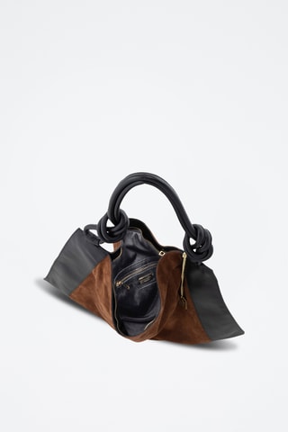 Leren Shopper Ferdinanda - Zwart