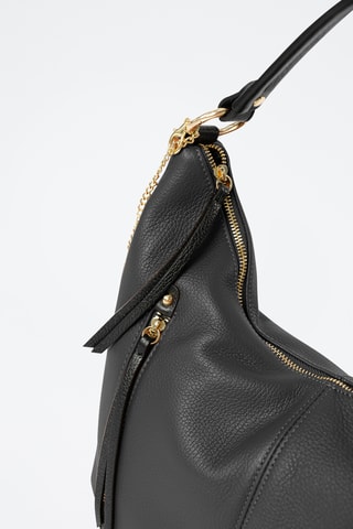 Leren Shopper Isidora - Zwart