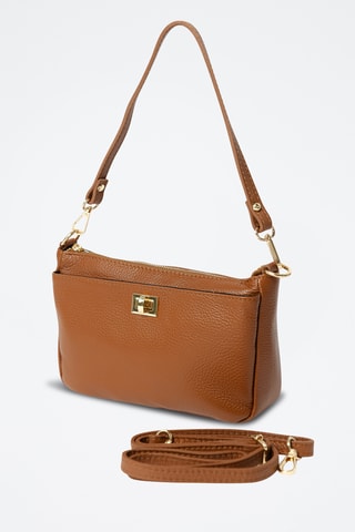 Leren Trendy Handtas Taidea - Bruin