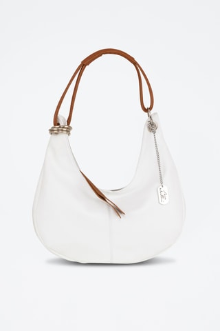Leren Handtas Alba - Wit