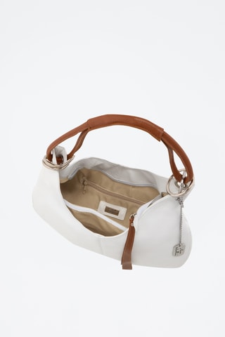Leren Handtas Alba - Wit