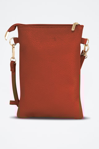 Leren Schoudertas Erica - Rood