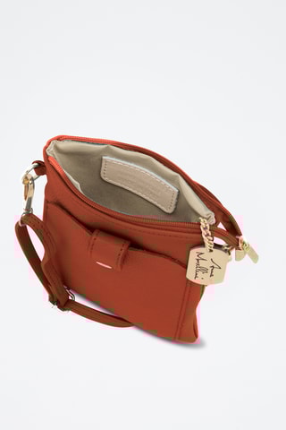 Leren Schoudertas Erica - Rood