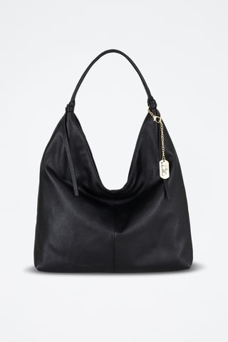 Leren Trendy Handtas Samuela - Zwart