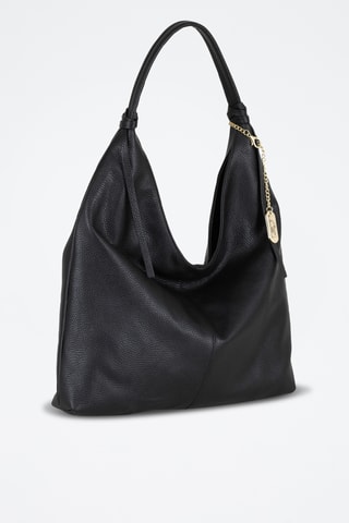 Leren Trendy Handtas Samuela - Zwart