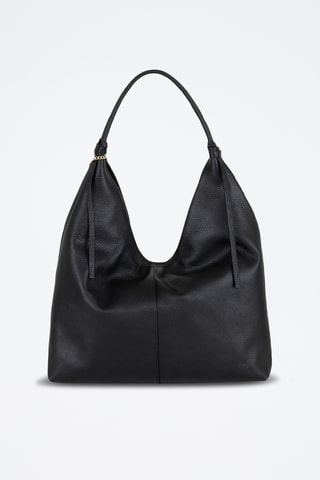 Leren Trendy Handtas Samuela - Zwart