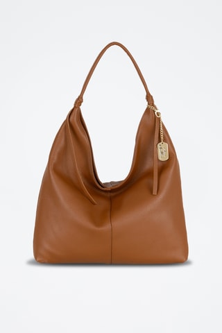 Leren Trendy Handtas Samuela - Bruin