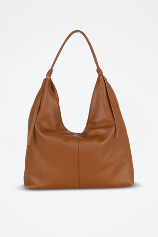 Leren Trendy Handtas Samuela - Bruin