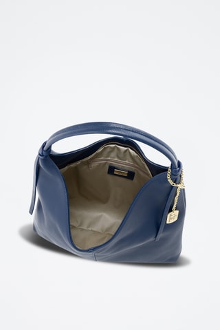 Leren Trendy Handtas Samuela - Blauw