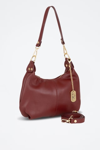 Leren Trendy Handtas Savina - Rood