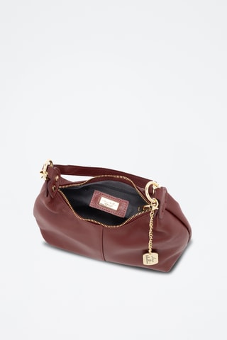 Leren Trendy Handtas Savina - Rood