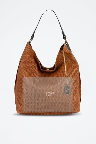 Leren Handtas Sebastiana  - Bruin