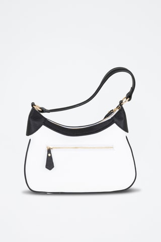 Leren Handtas Sabbatina  - Wit
