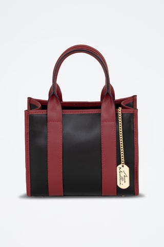 Leren Shopper Litana - Zwart