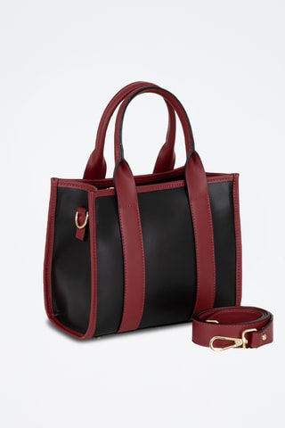 Leren Shopper Litana - Zwart