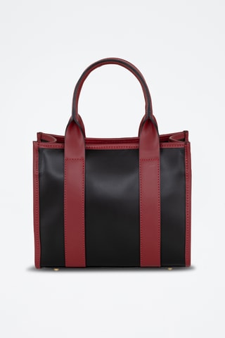 Leren Shopper Litana - Zwart
