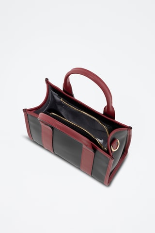 Leren Shopper Litana - Zwart