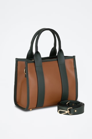 Leren Shopper Litana - Bruin