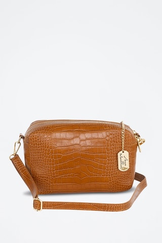 Schoudertas Donatella  - Bruin