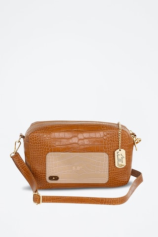 Schoudertas Donatella  - Bruin