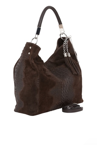 Leren Shopper Allessandra - Bruin