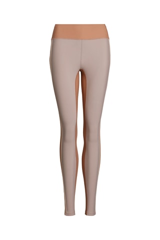 Legging met Elastische Taille - Beige