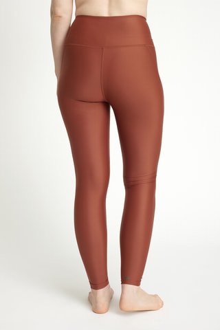 Legging met Hoge Taille - Bruin