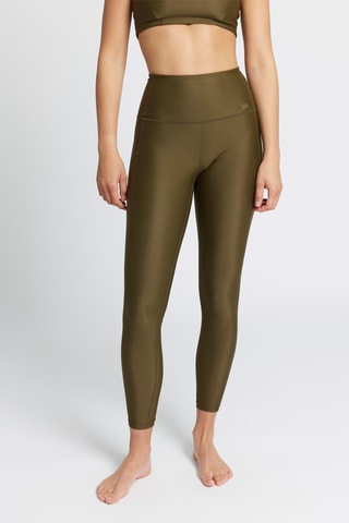 Legging met Hoge Taille - Kaki
