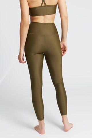 Legging met Hoge Taille - Kaki