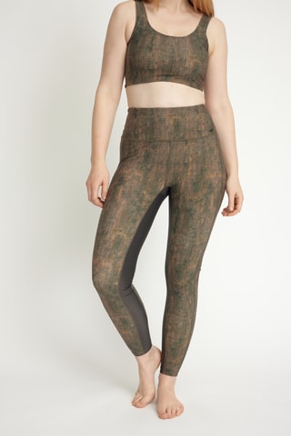 Legging met Hoge Taille - Groen