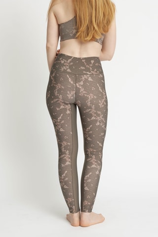 Legging met Hoge Taille - Bruin