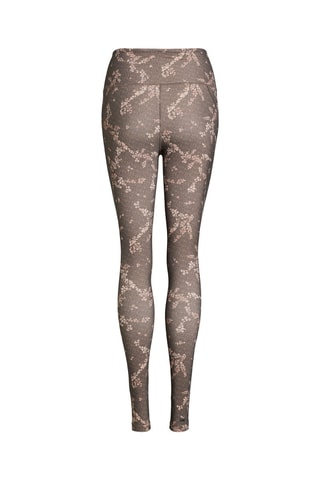 Legging met Hoge Taille - Bruin