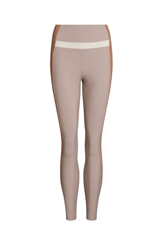 Legging met Hoge Taille - Beige