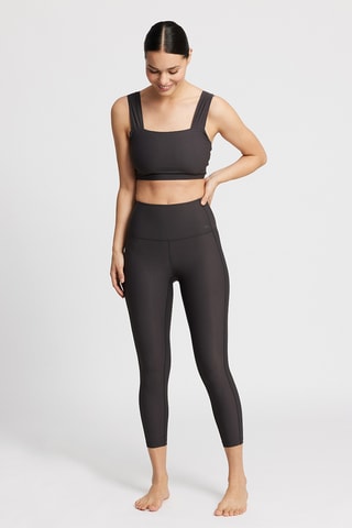 Legging met Hoge Taille - Zwart