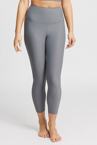 Legging met Hoge Taille - Blauwgrijs