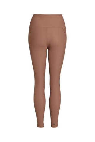 Legging met Hoge Taille - Bruin
