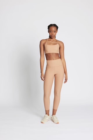 Legging met Hoge Taille - Beige