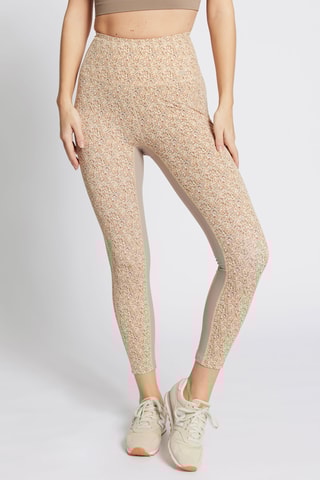 Legging met Hoge Taille - Beige