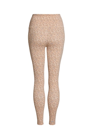 Legging met Hoge Taille - Beige