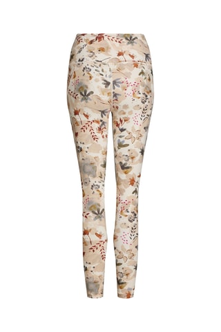 Legging met Hoge Taille - Beige