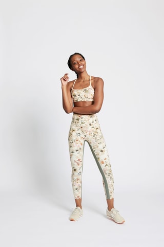 Legging met Hoge Taille - Beige