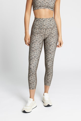 Legging met Hoge Taille - Beige