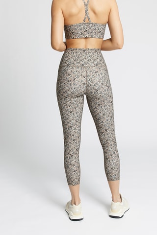 Legging met Hoge Taille - Beige