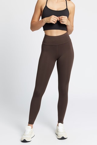 Legging met Hoge Taille - Bruin